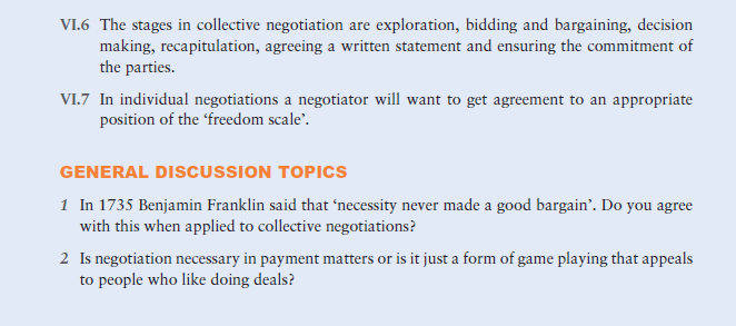 Negotiating with Individuals 11