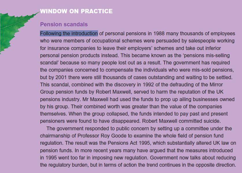 Pensions 4