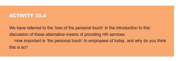 Effective and Efficient HR Provision 15