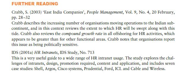 Effective and Efficient HR Provision 17