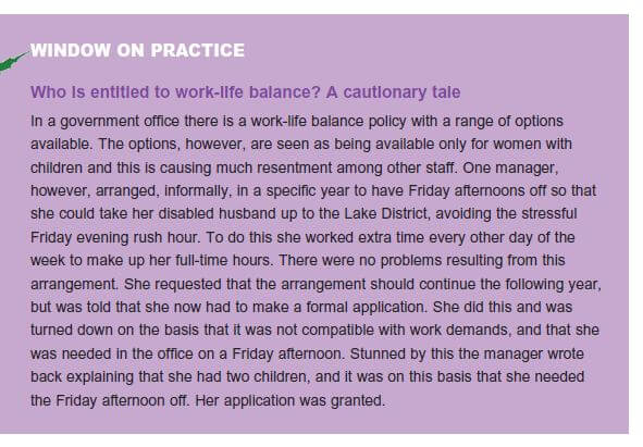 Barriers to, and Problems with, Work-Life Balance 19