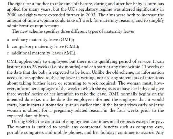 The Legislative Context: Family-Friendly Law 3