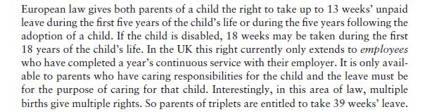 The Legislative Context: Family-Friendly Law 6